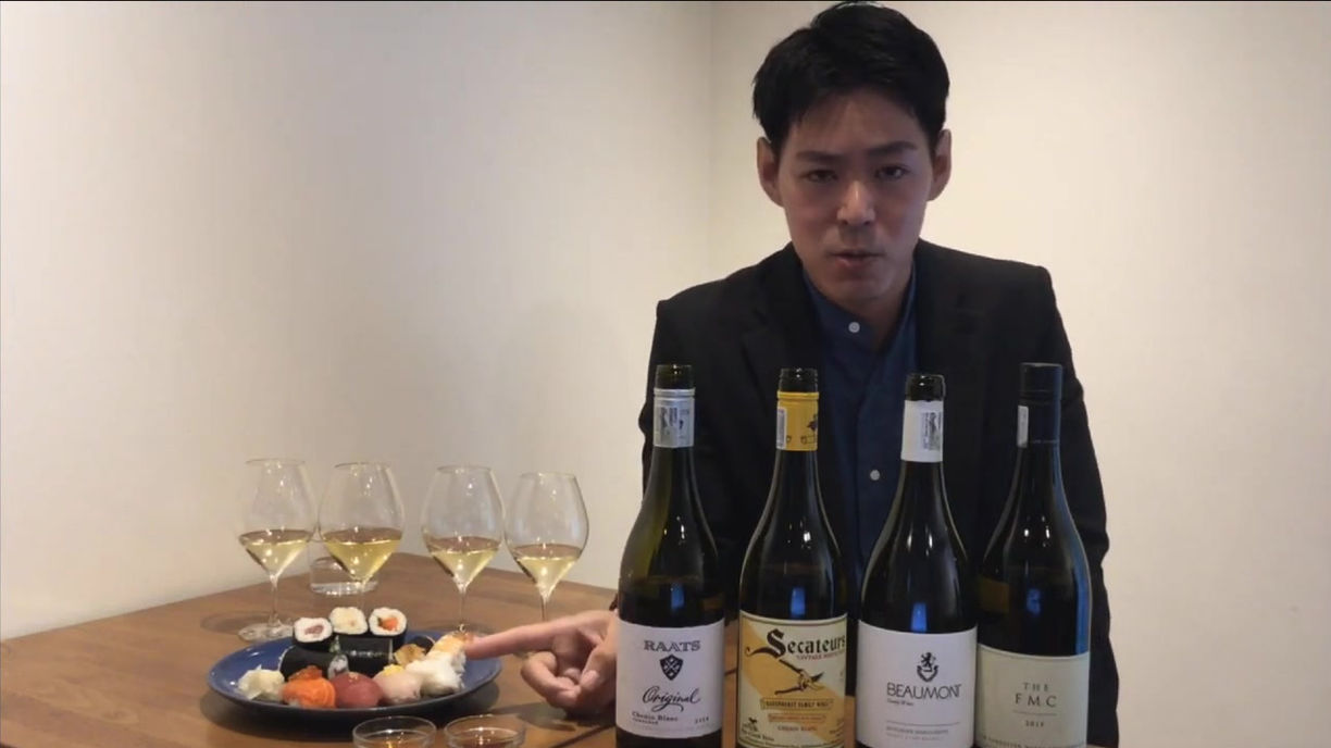 Chenin, sushi & potstickers (clip 2 of 2)